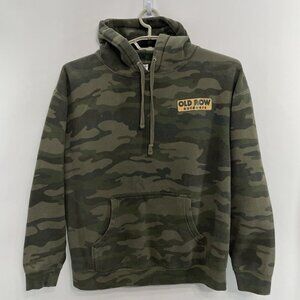 Old Row Outdoors Camo Hoodie Independent Trading Co Green Graphic Mens L